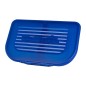 Preview: flache Lunchbox blau